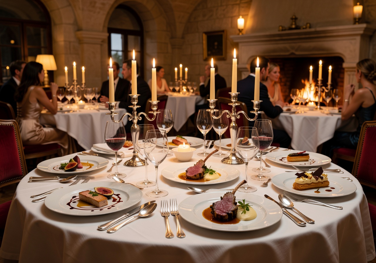 Gourmet European fine dining