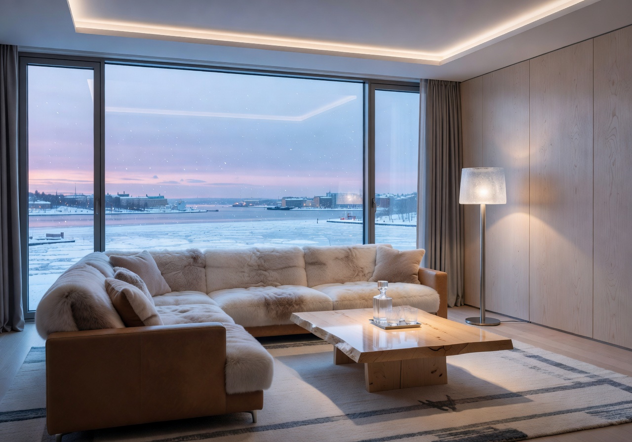 Grand Arctic Royale luxury suite Helsinki interior